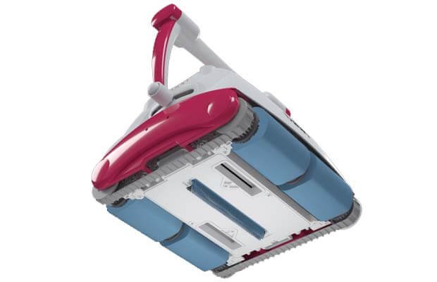 Comment fonctionne un robot de piscine - Les brosses