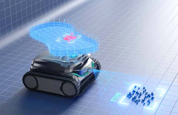 Comment fonctionne un robot de piscine - Utilisation de l'intelligence artificielle