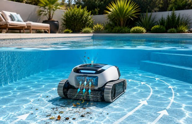 Robots-de-piscine.fr : Comment fonctionne un robot de piscine ?