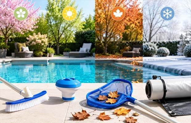 Robots-de-piscine.fr : Les besoins évoluent au fil des saisons