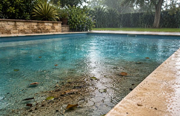Robots-de-piscine.fr : Les conséquences des fortes pluies
