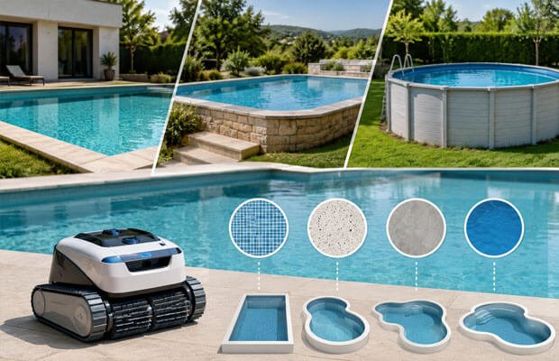 Robots-de-piscine.fr : Quels types de piscines sont compatibles ?