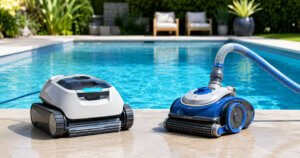 Robots-de-piscine.fr : Robot de piscine électrique ou hydraulique : lequel choisir ?
