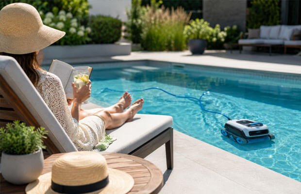 Robots-de-piscine.fr : Un gain de temps important