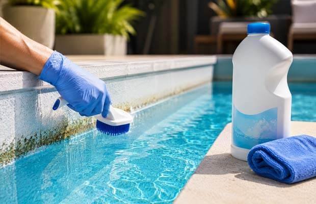 Robots-de-piscine.fr : Utiliser un nettoyant spécifique si nécessaire